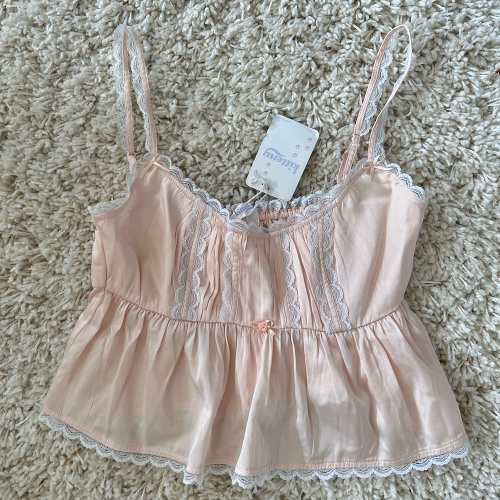 Kitteny Monsi Silk Top